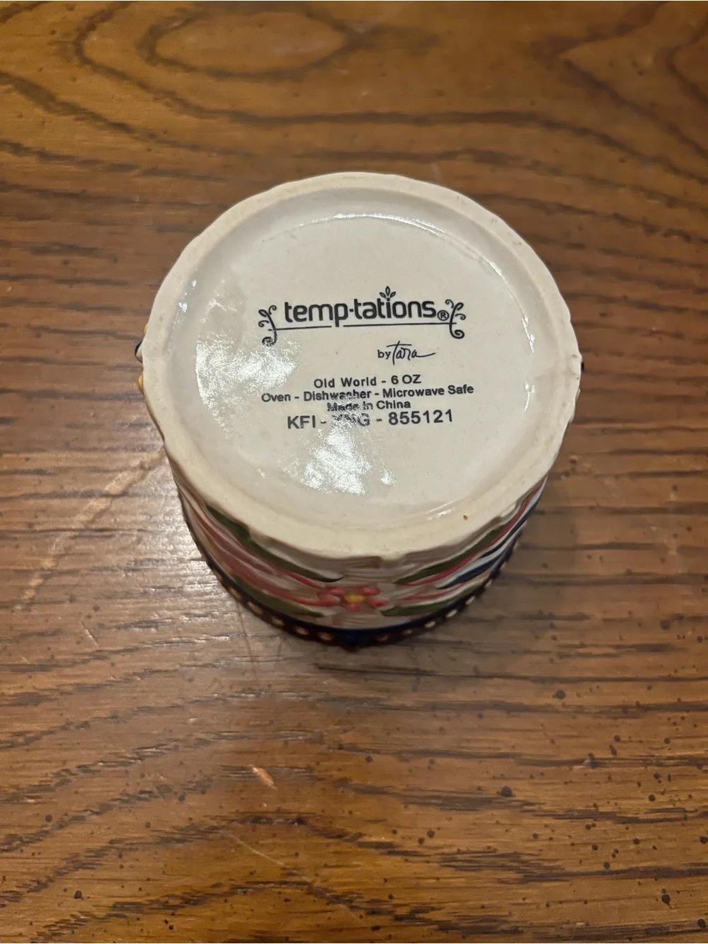 Temptations Old World Confetti Hand-Painted Ceramic Serving Set